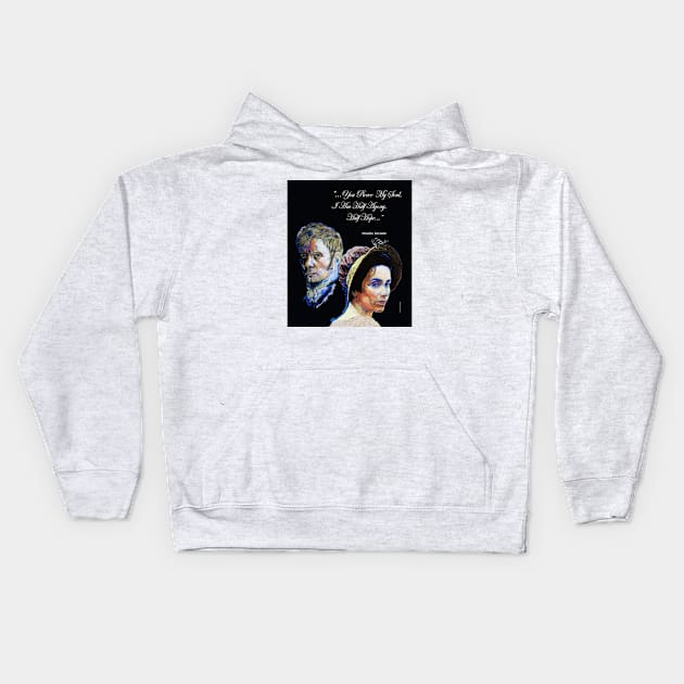 Jane Austen - Persuasion - 2 Kids Hoodie by FanitsaArt